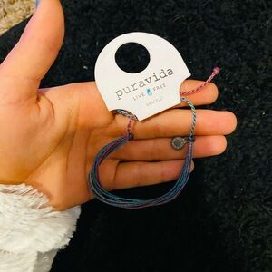 Pura Vida Blue and Purple Bracelet